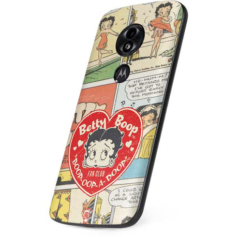 Betty Boop Comic Strip Moto E5 Play Skin